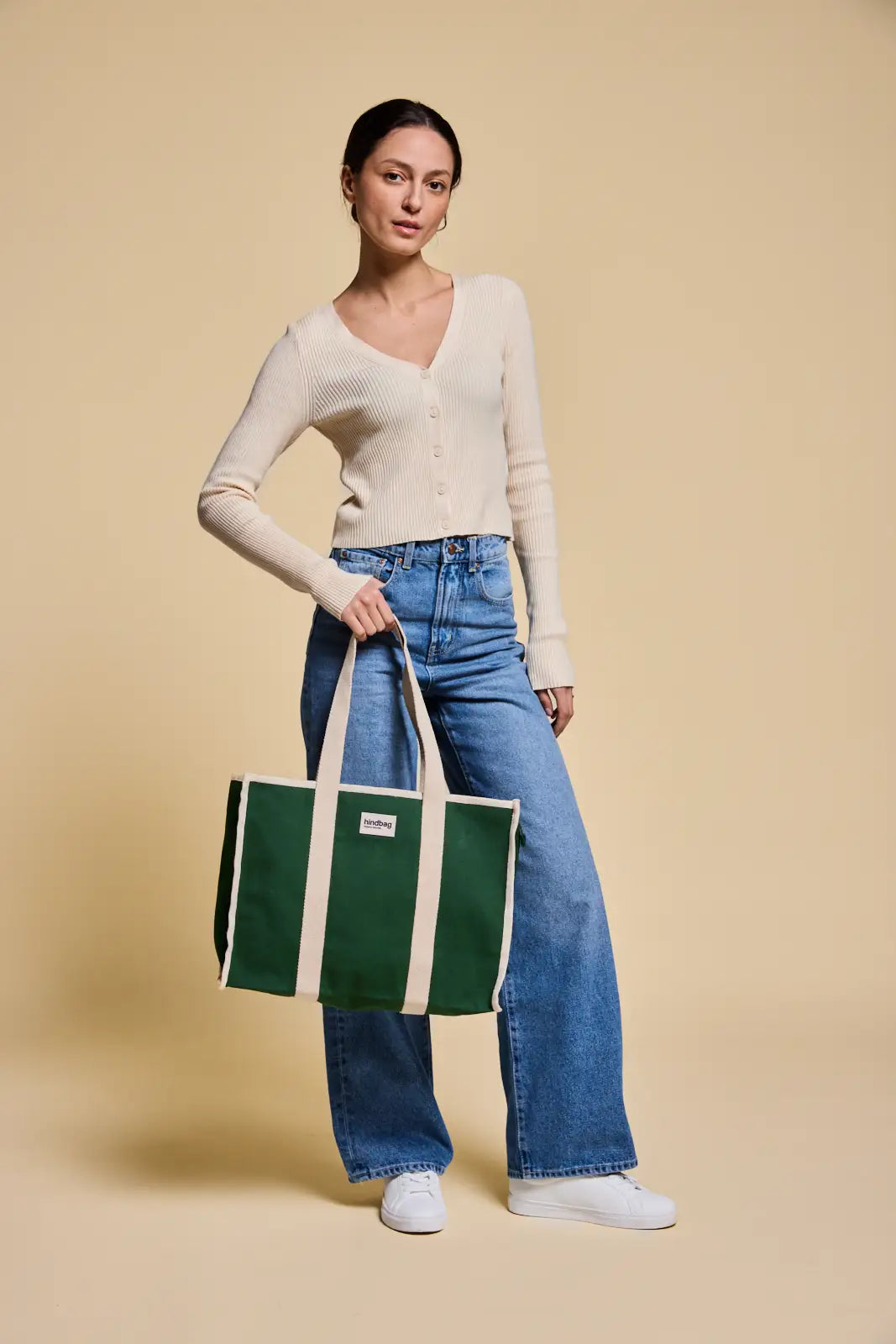 Oscar Tote Bag - Pine Green