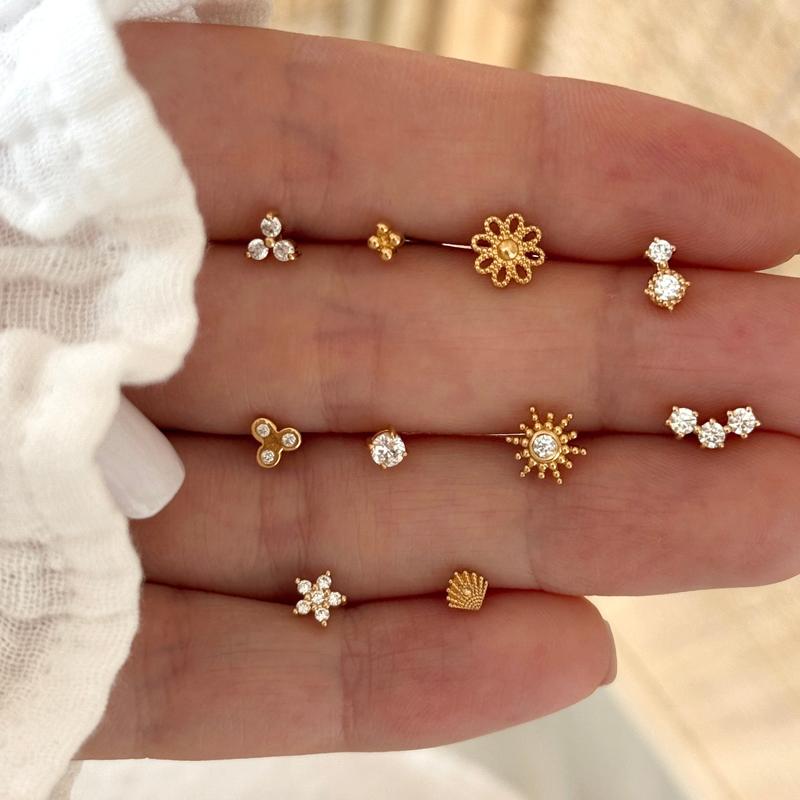 Gold Plated “Apie” Ear Piercing