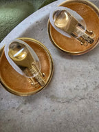 Fendi Vintage 1990s Clip-On Earrings