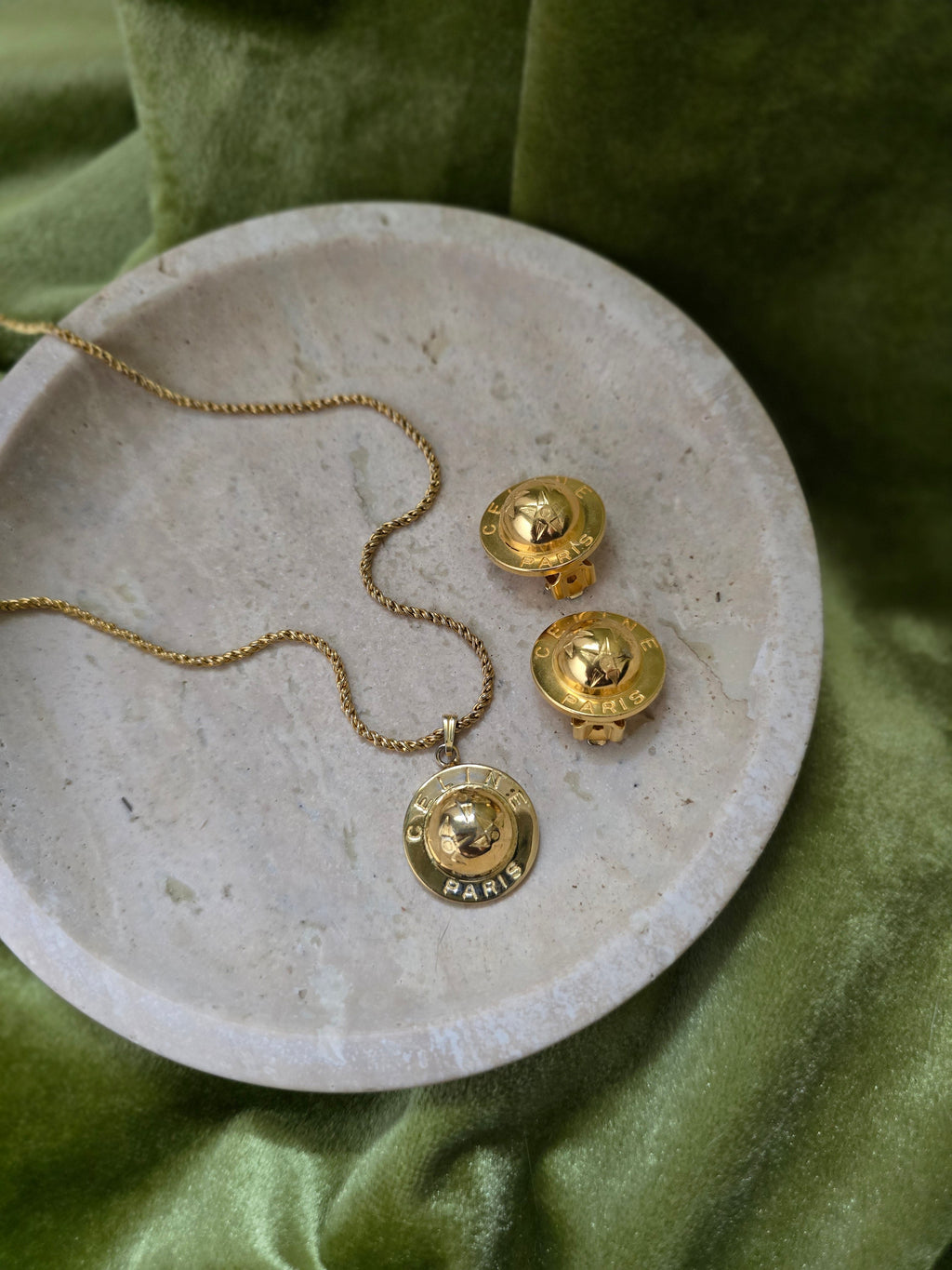Vintage Céline Starball Jewellery Set