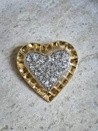 Broche Coeur Nina Ricci Vintage