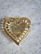Broche Coeur Nina Ricci Vintage