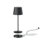 Abby - Wireless Table Lamp - Steel - Black