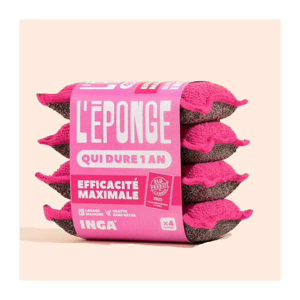Esponjas Lavables 4 Rosas