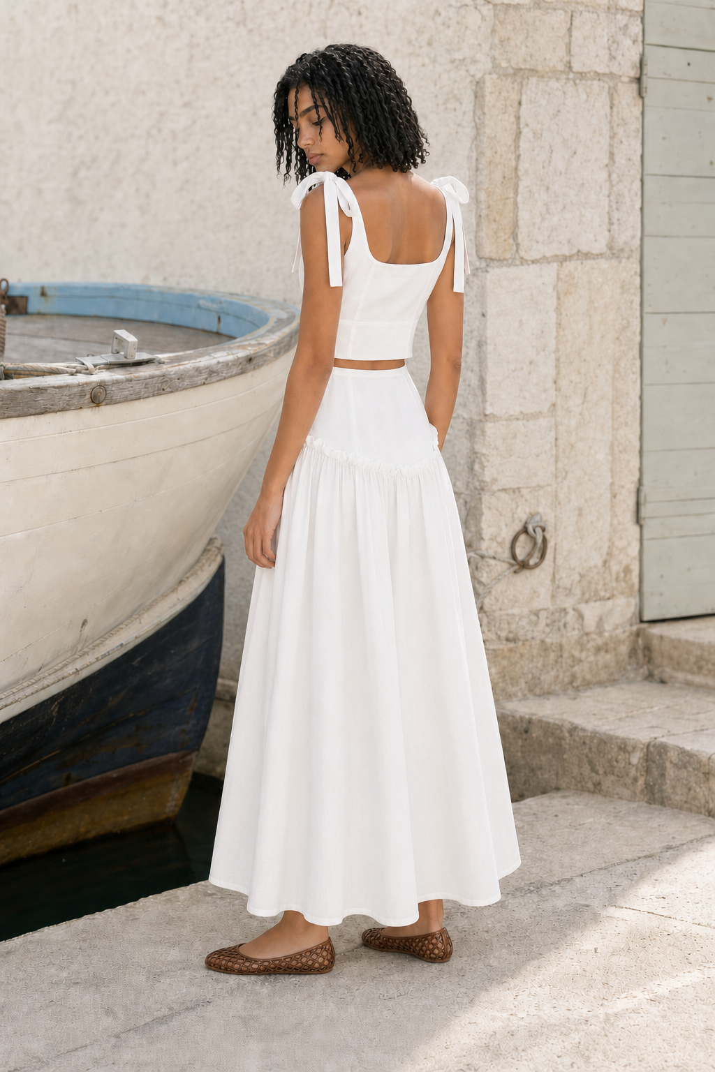 Cléo Skirt - White