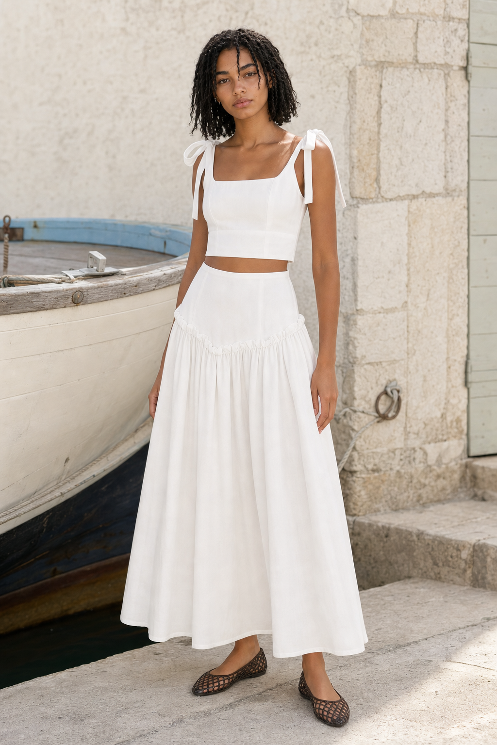 Cléo Skirt - White