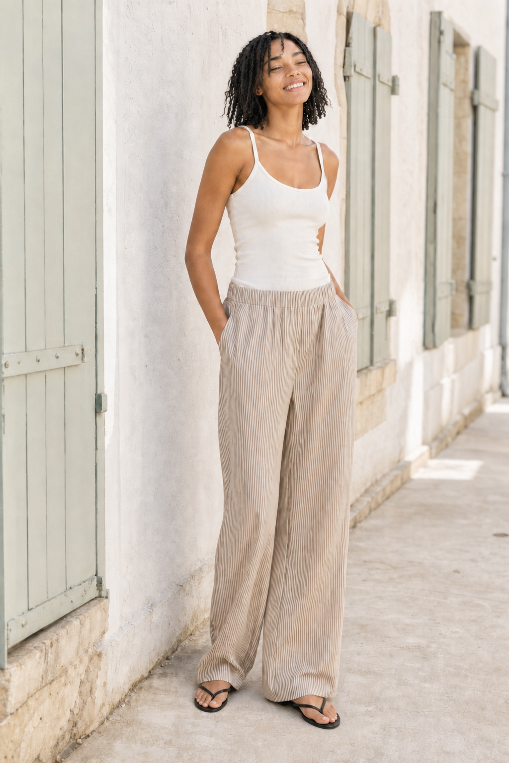 Pantalon Kaia - Brun Foncé