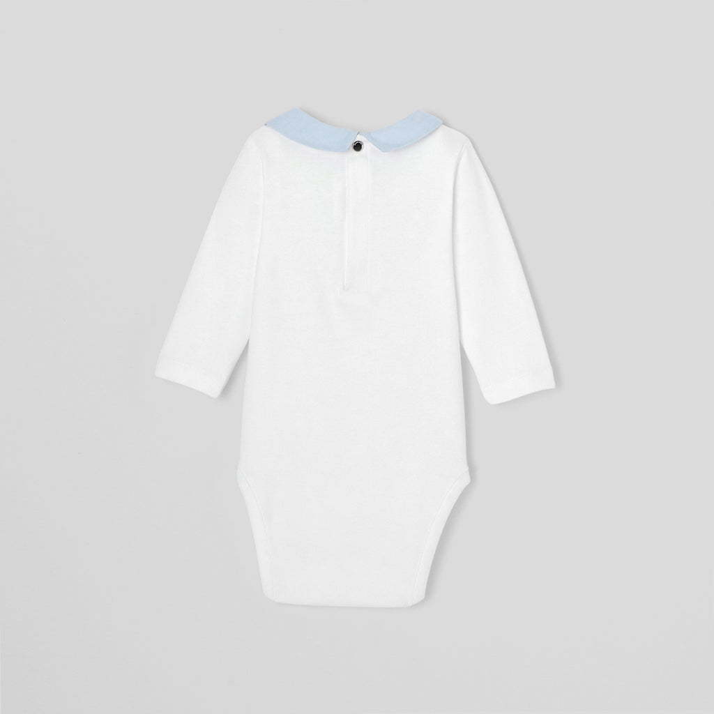 Overhemdbody Lange Mouwen - Wit - Jongen