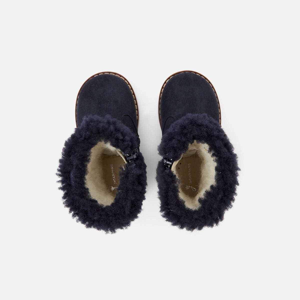 Lined Boots - Navy - Boy