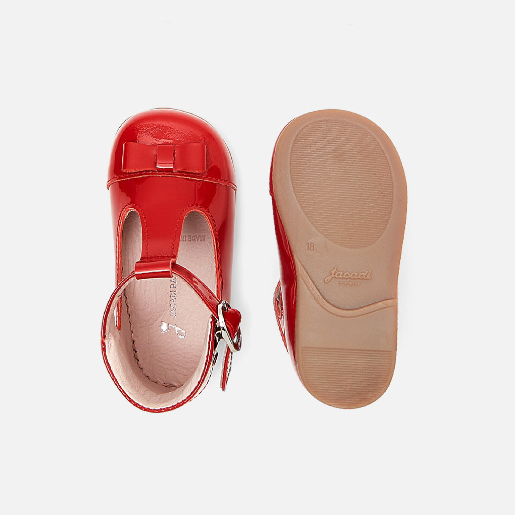 T-Bar Shoes - Red - Girls