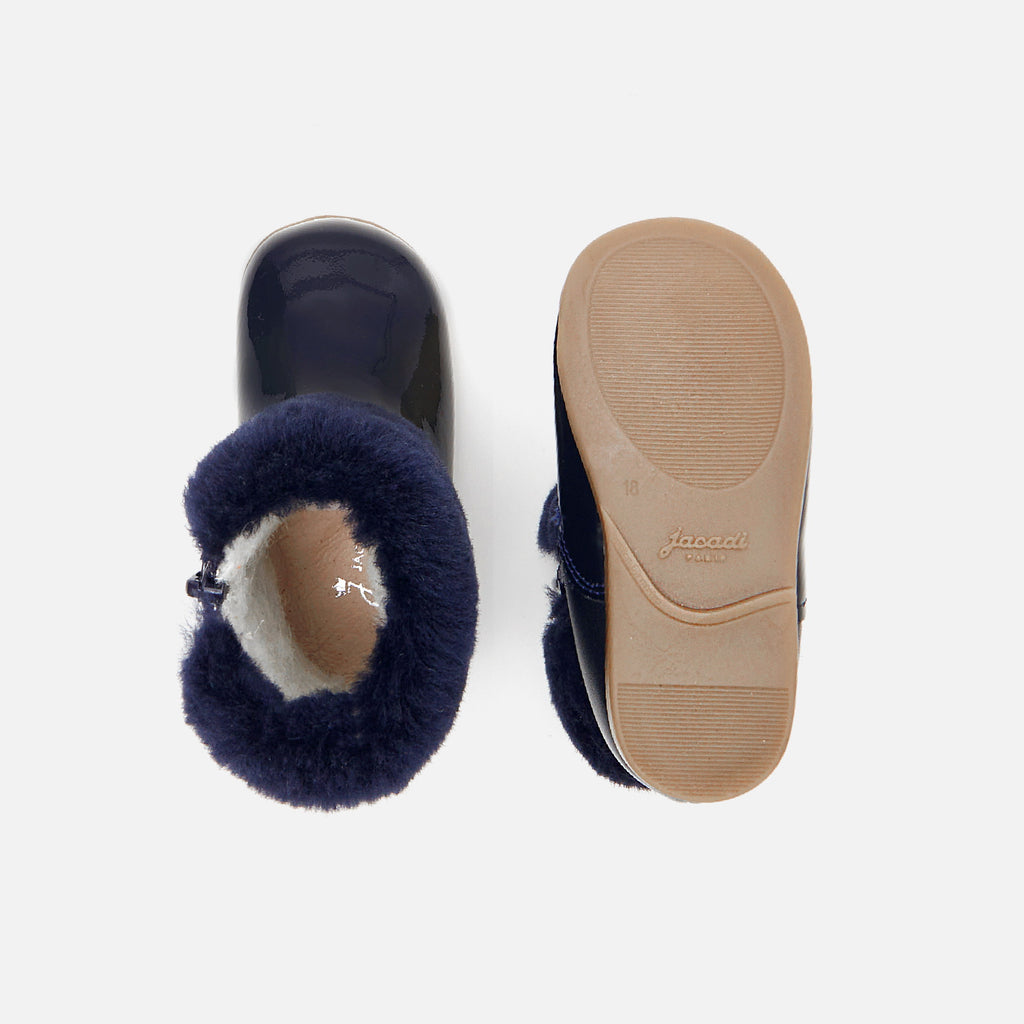 Gefütterte Boots - Marineblau - Mädchen