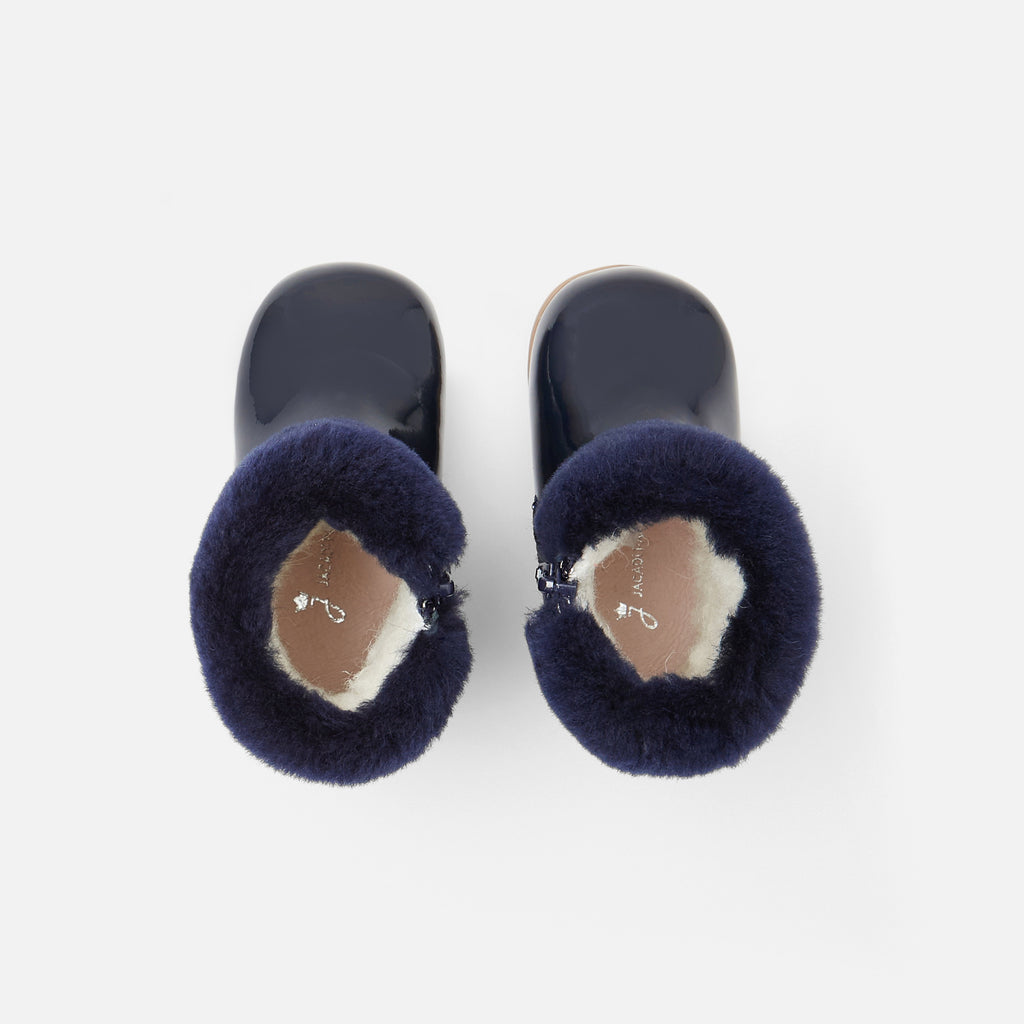 Gefütterte Boots - Marineblau - Mädchen