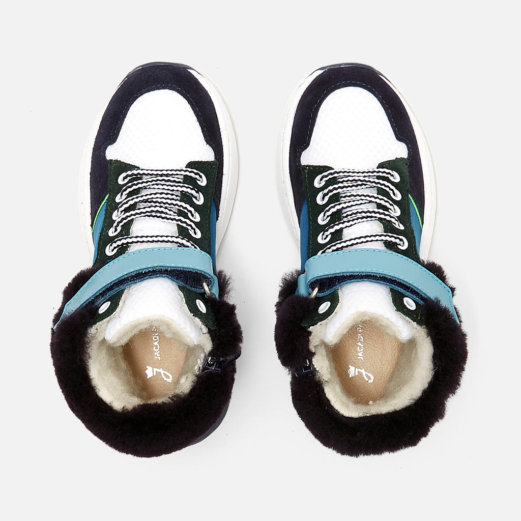 Sneakers - Blå/Grøn - Dreng