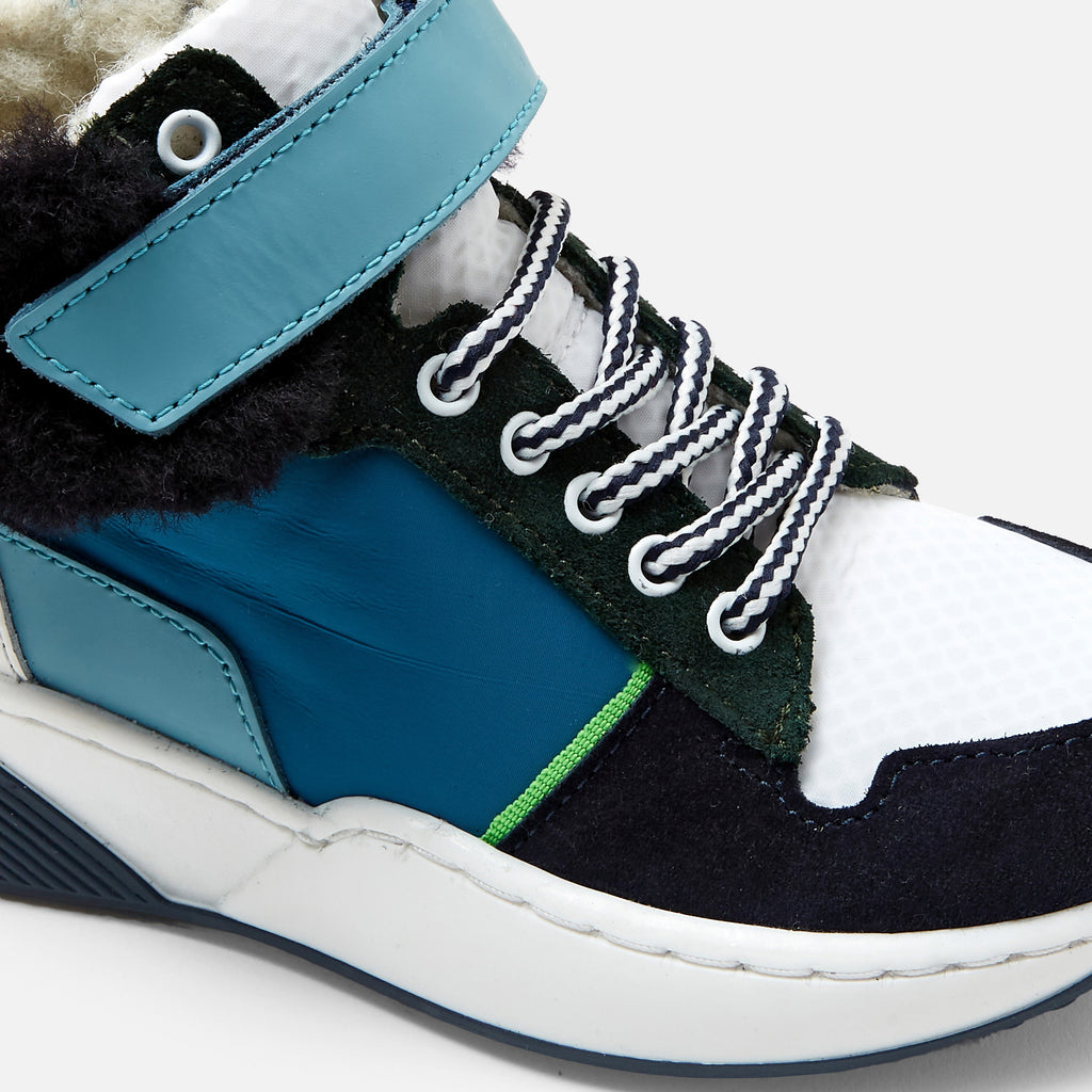 Sneakers - Blå/Grøn - Dreng