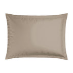 Biarritz - Set De 2 Taies D'Oreiller - Satin De Coton - Taupe / Taupe