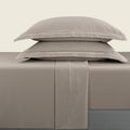 Biarritz - Sheet Set - Cotton Sateen - Taupe / Taupe