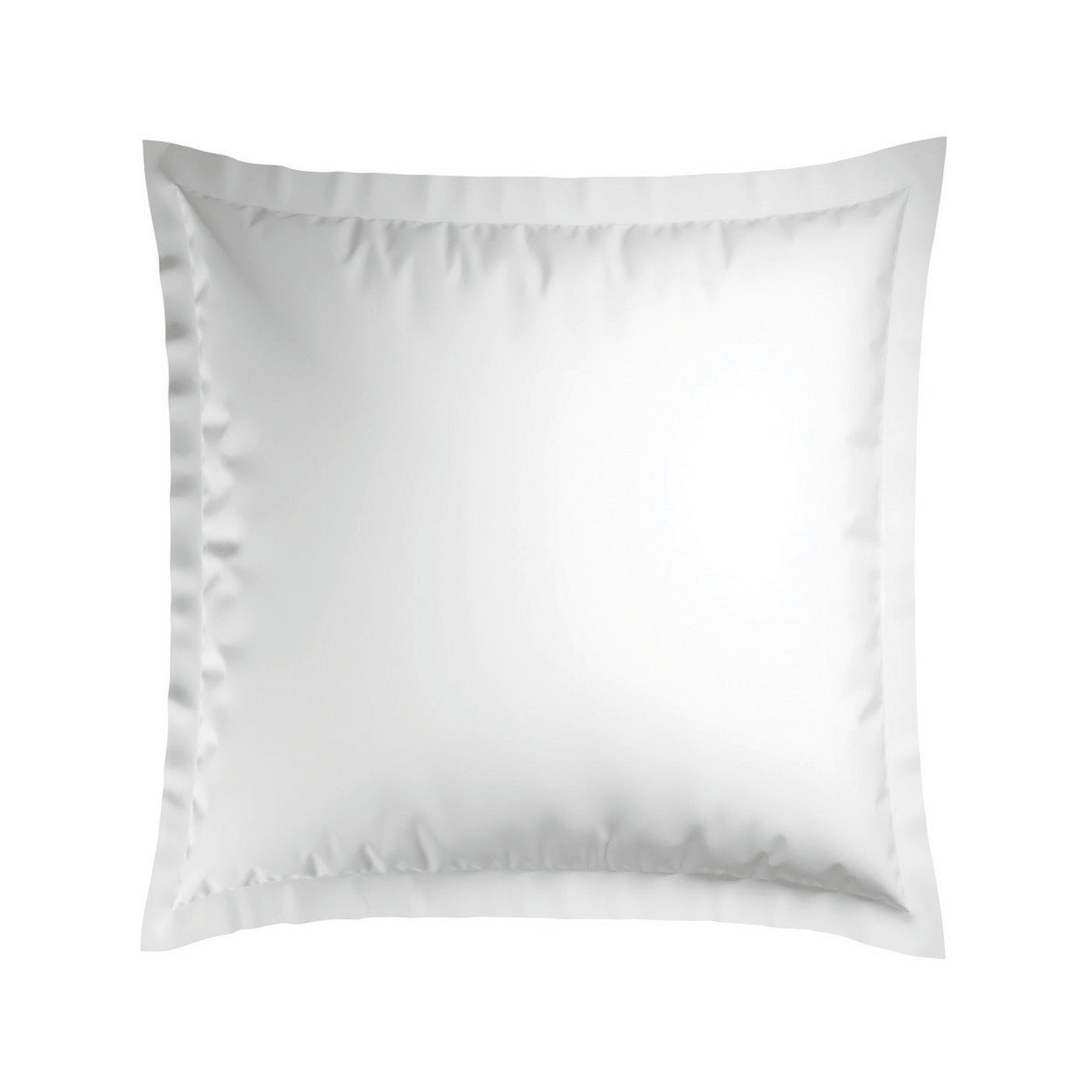 Biarritz - Set Of 2 Pillowcases - Cotton Satin - White / White