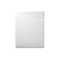 Biarritz - Drap Plat - Satin De Coton - Blanc / Blanc