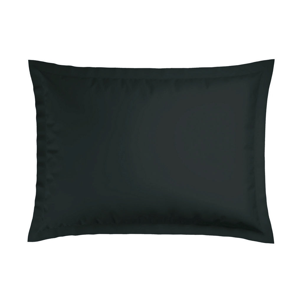 Jacquard - Juego de 2 Fundas de Almohada - Satén de Algodón Tejido Dobby a Rayas - Gris 03