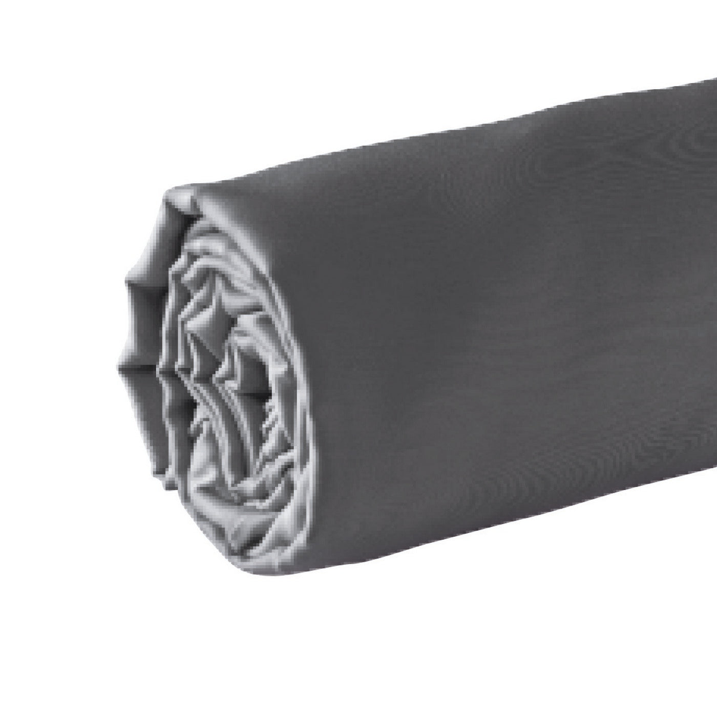 Jacquard - Fitted Sheet - Cotton Satin - Gray 02