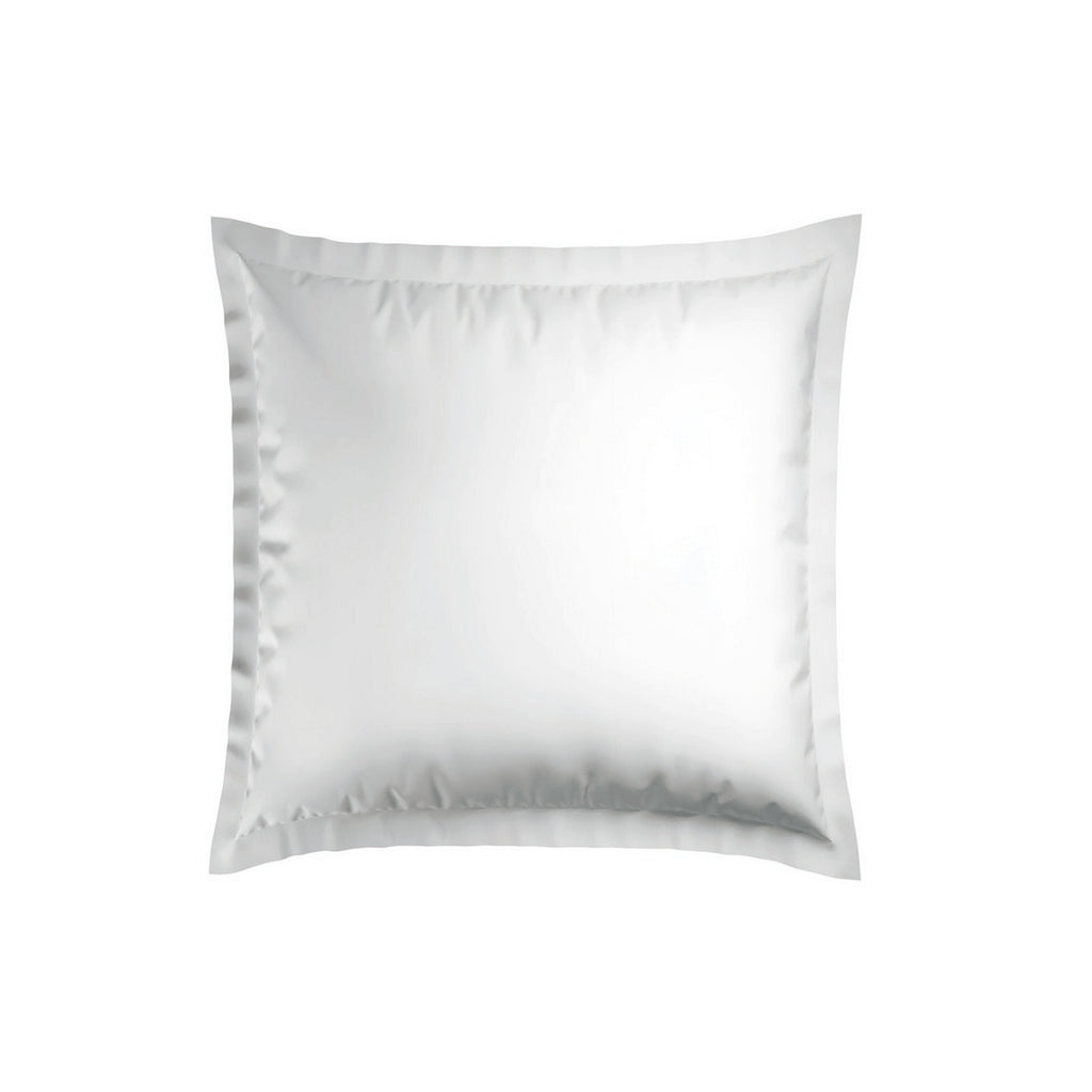 Night Queen - Pillowcase - Cotton Satin - Gray / White