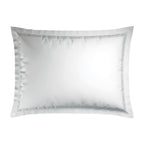 Night Queen - Pillowcase - Cotton Satin - Gray / White