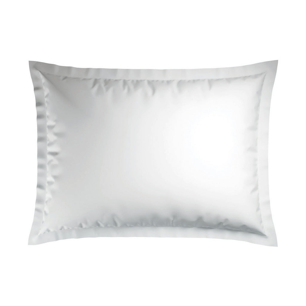 Night Queen - Pillowcase - Cotton Satin - Gray / White
