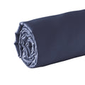Plain - Fitted Sheet - Cotton Satin - Blue 11