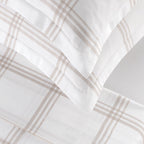 Apolline - Ensemble De Draps - Satin De Coton - Taupe