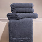 Oasis - Lt Combed Cotton Washcloth - Blue Gray