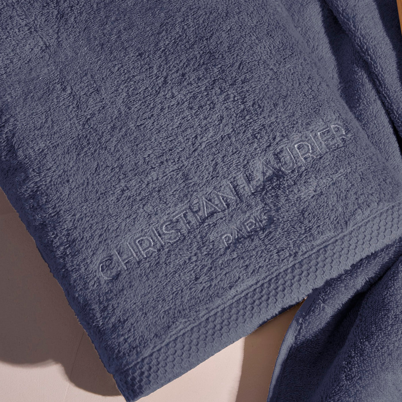 Oasis - Toalla de baño de algodón peinado Lt - Azul Gris