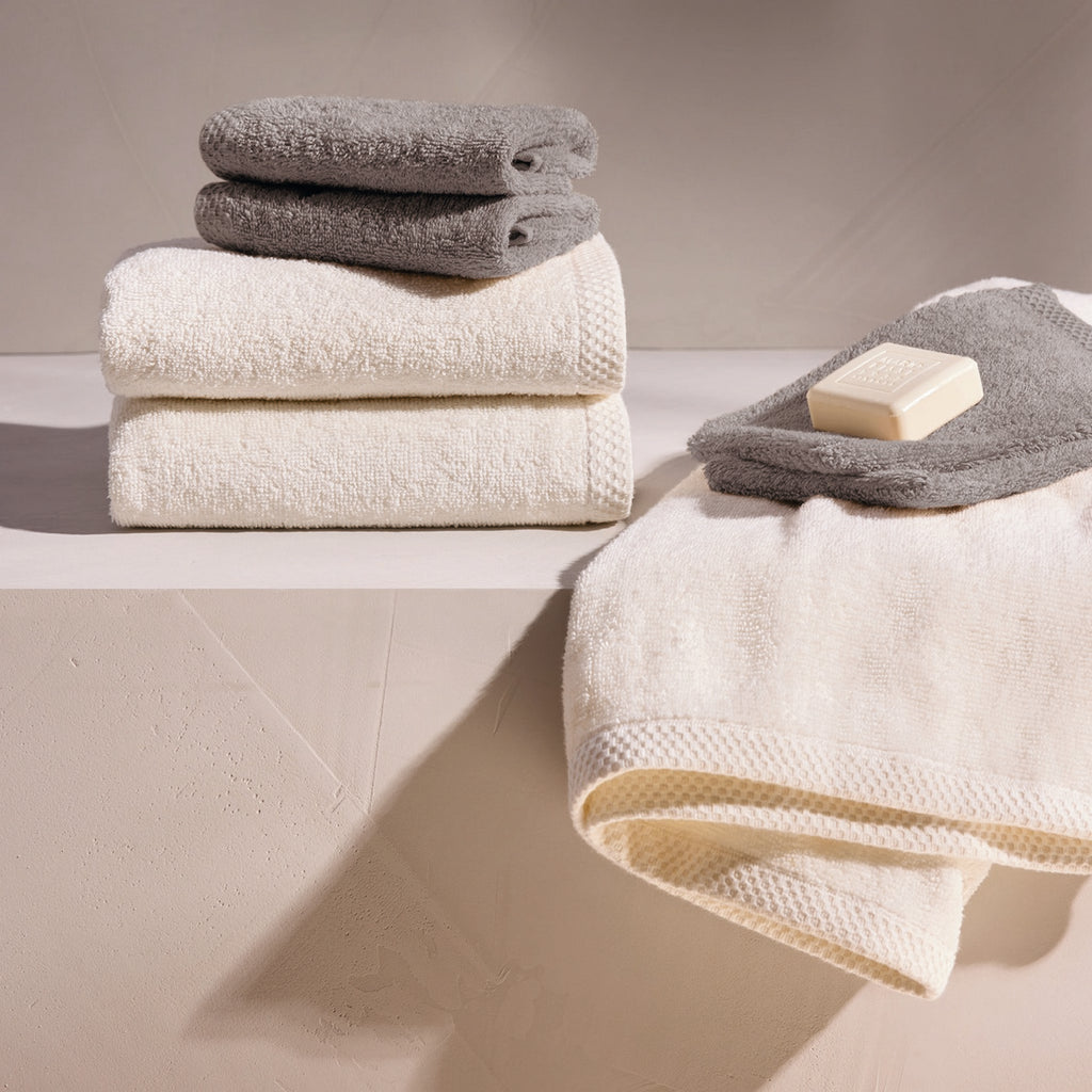 Oasis - Gant De Toilette Coton Peigné Lt - Brun