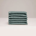 Oasis - Gant De Toilette Coton Peigné Lt - Vert Bouteille