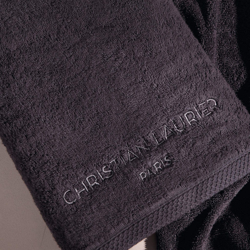 Oasis - Lt Combed Cotton Towel + Bath Sheet - Dark Gray