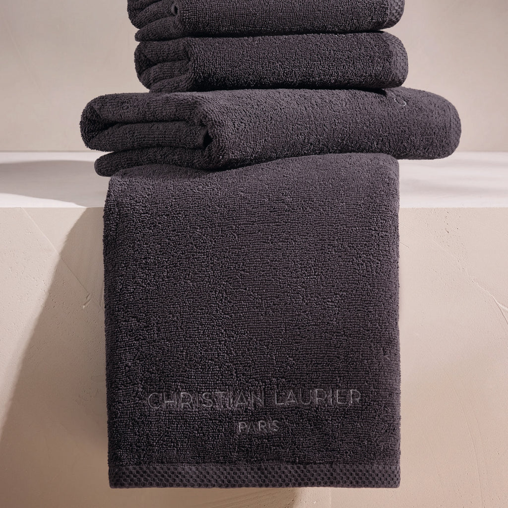 Design 18 - Cotton Bath Mat - Dark Gray