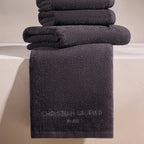 Design 18 - Cotton Bath Mat - Dark Gray