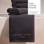 Design 18 - Cotton Bath Mat - Dark Gray