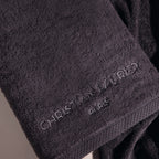 Oasis - Juego completo de ropa de baño de algodón peinado Lt - Gris oscuro