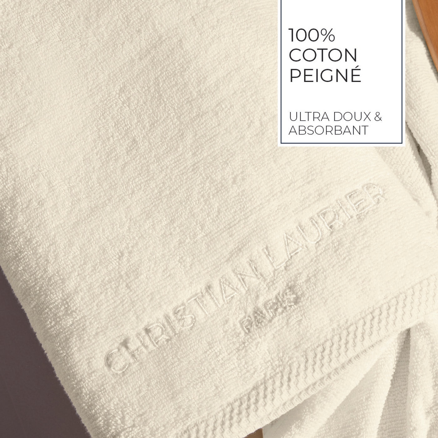 Oasis - Lt Combed Cotton Bath Towel - Ivory