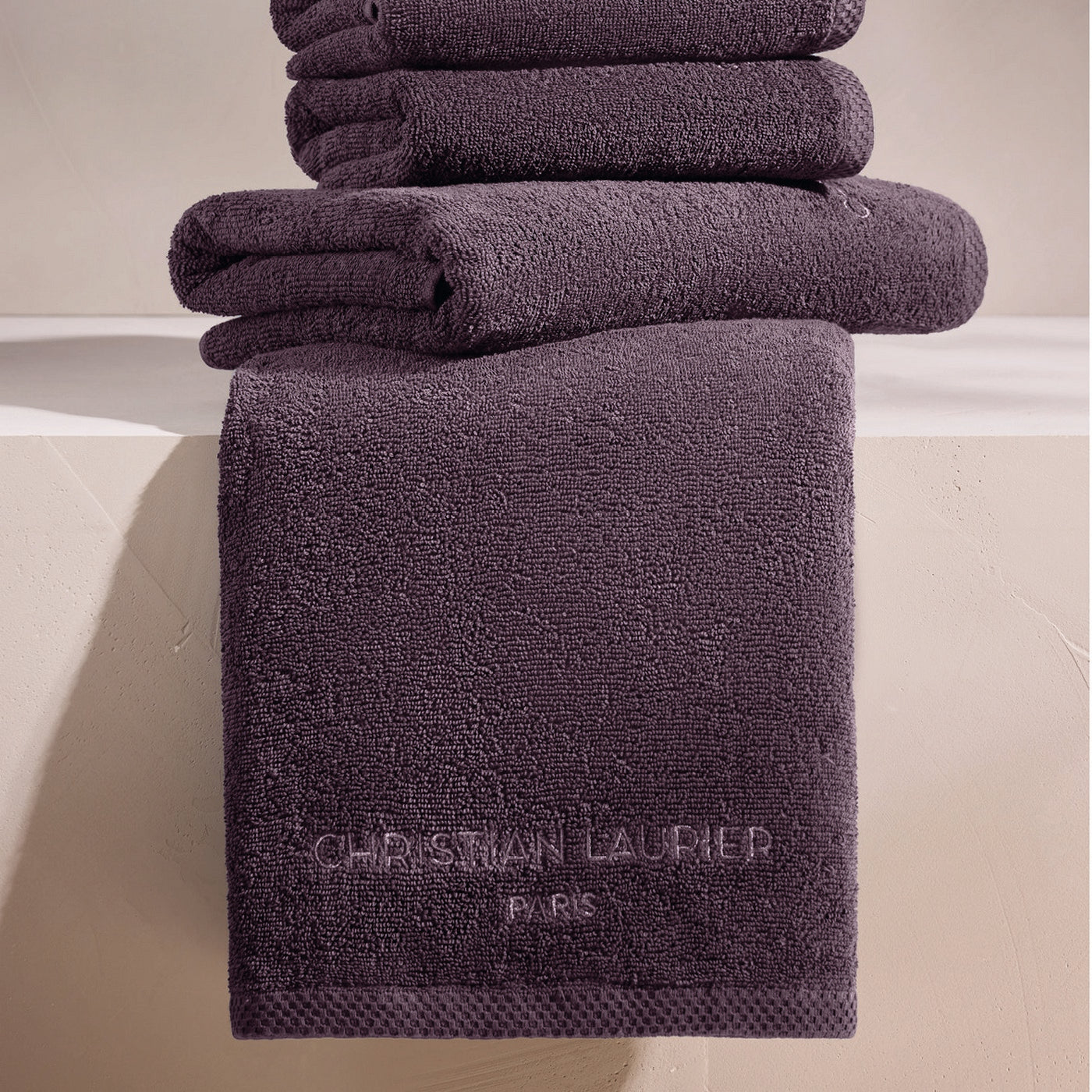 Design 19 - Cotton Bath Mat - Mauve