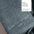 Oasis - Lt Combed Cotton Bath Towel - Prussian Blue