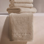 Oasis - Gant De Toilette Coton Peigné Lt - Taupe