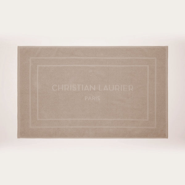 Design 19 - Tapis De Bain Coton - Taupe