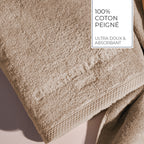 Design 19 - Cotton Bath Mat - Taupe