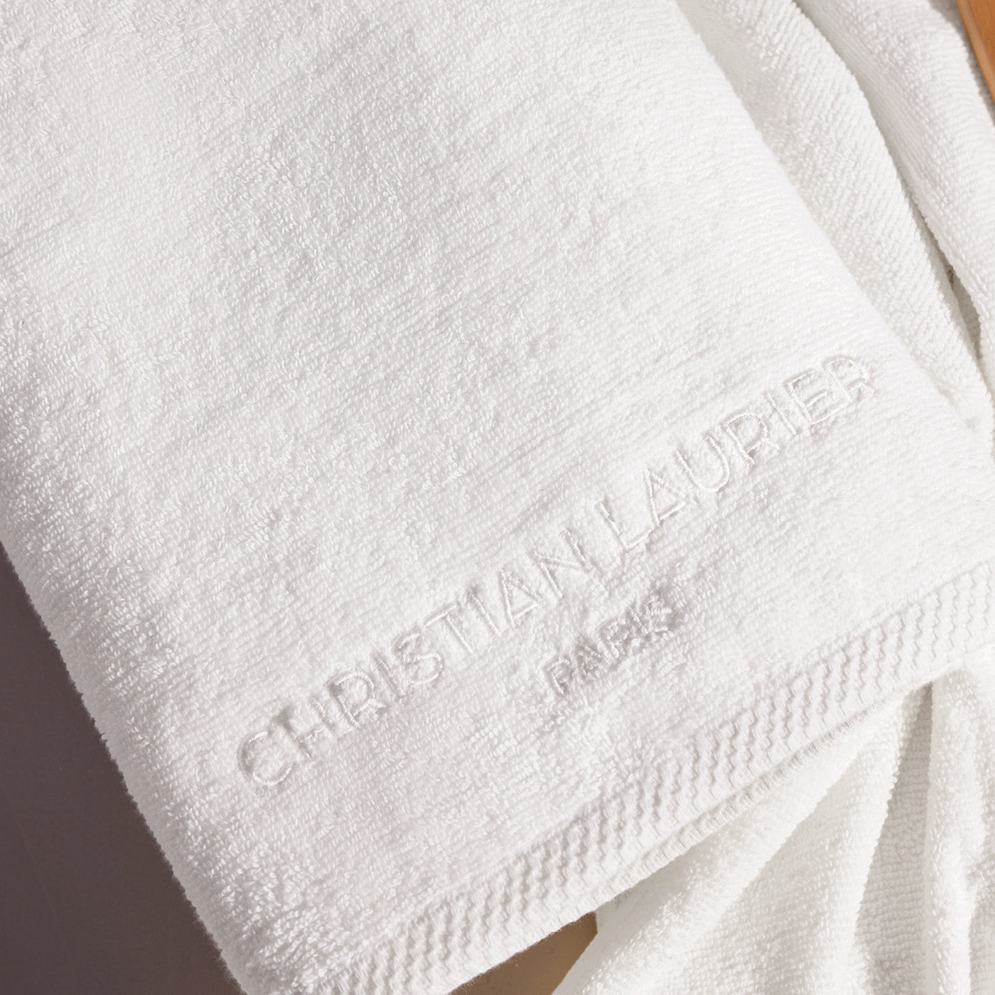 Oasis - Lt Combed Cotton Washcloth - White
