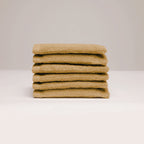 Oasis - Lt Combed Cotton Washcloth - Mustard Yellow