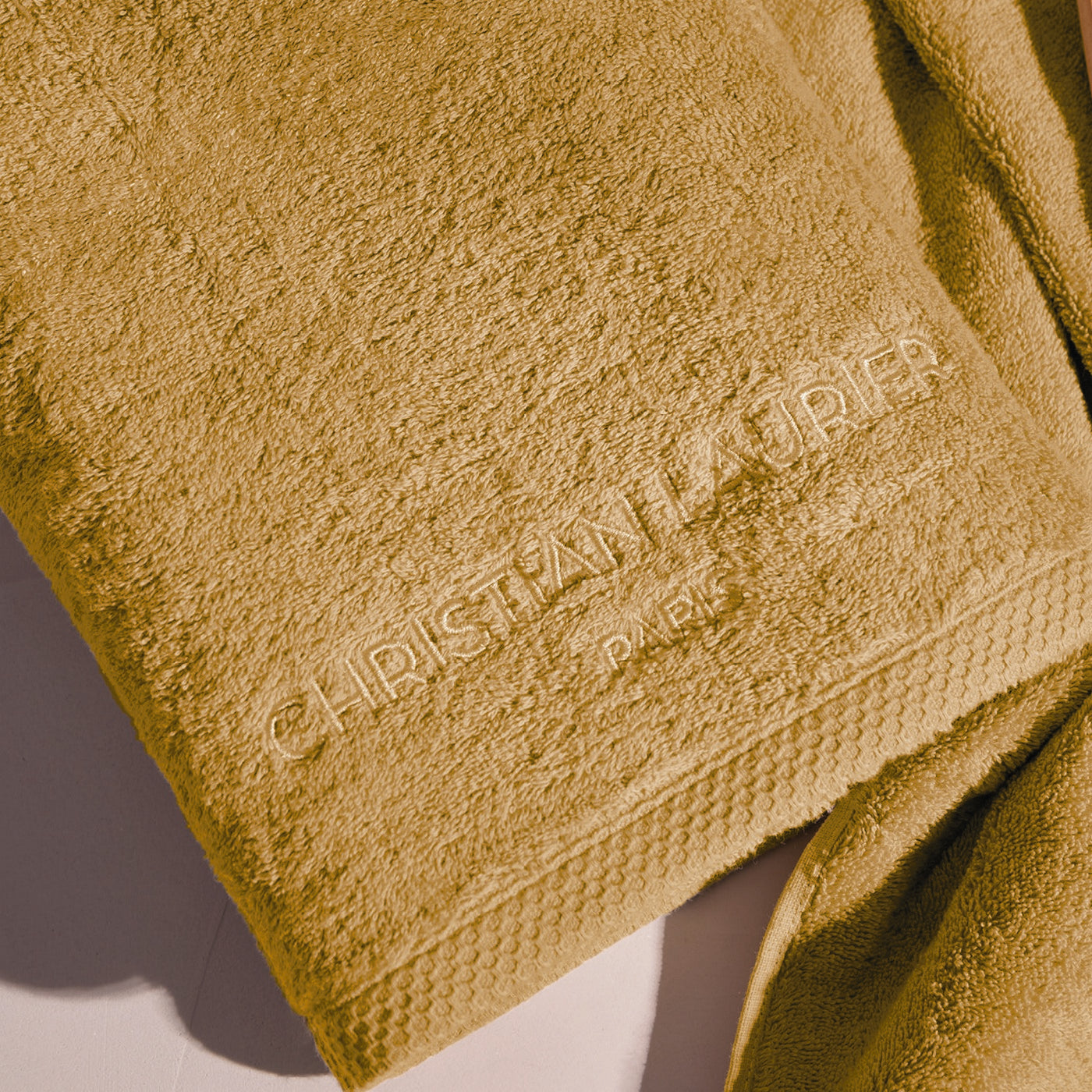 Oasis - Lt Combed Cotton Washcloth - Mustard Yellow