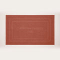 Design 19 - Tapis De Bain Coton - Terracotta