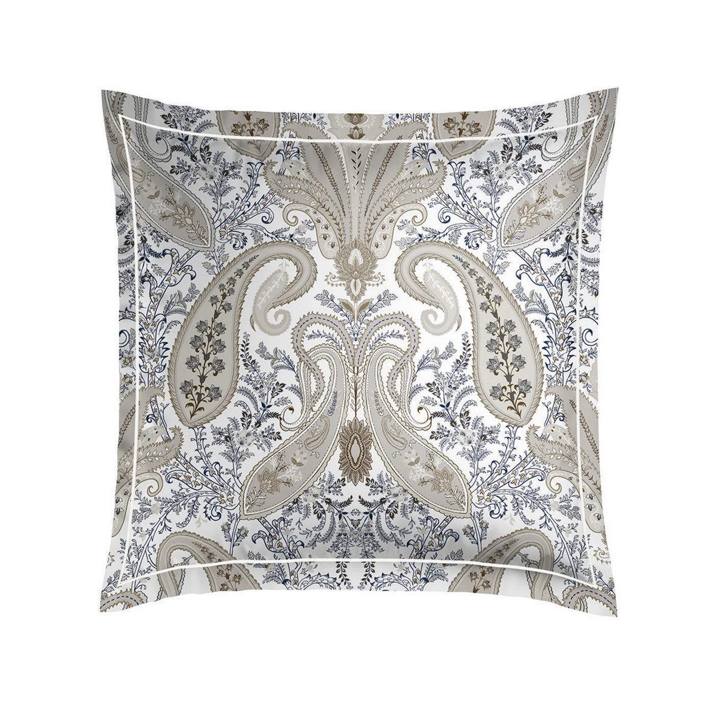 Palais Oriental - Funda de almohada - Satén de algodón - Taupe
