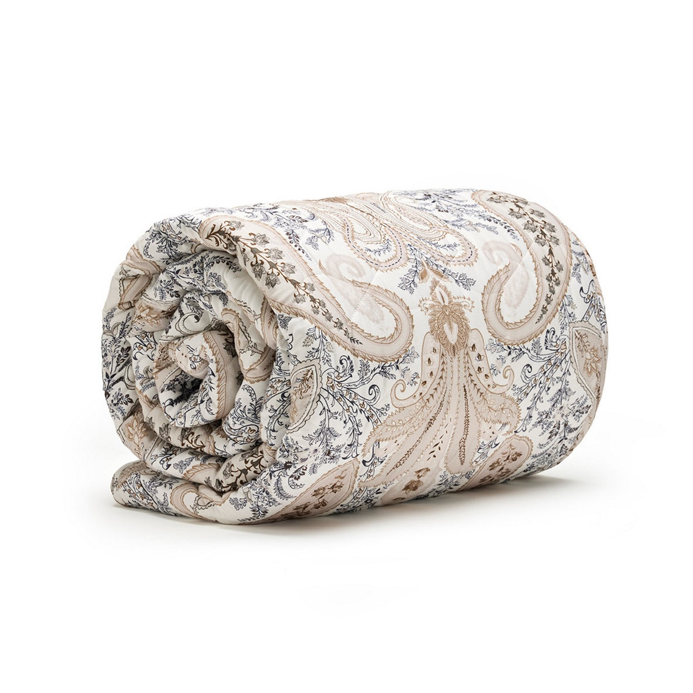 Palais Oriental - Couvre-Lit - Satin De Coton - Taupe